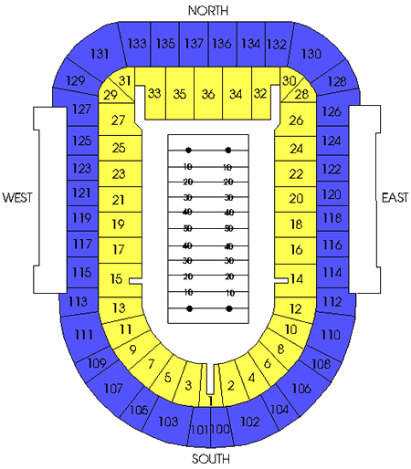Bears Stadium Seating Chart